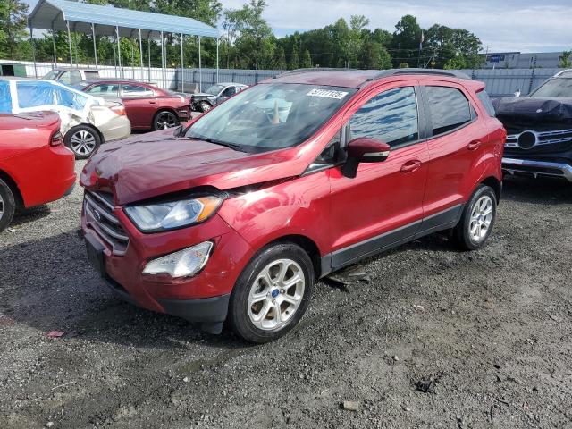 MAJ3P1TE8JC178265 - 2018 FORD ECOSPORT SE წითელი ფოტო 1