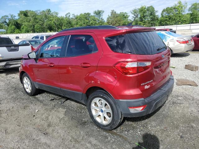 MAJ3P1TE8JC178265 - 2018 FORD ECOSPORT SE წითელი ფოტო 2