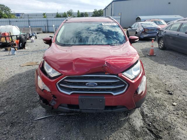 MAJ3P1TE8JC178265 - 2018 FORD ECOSPORT SE წითელი ფოტო 5