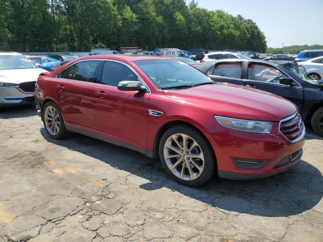 1FAHP2F8XEG144733 - 2014 FORD TAURUS LIMITED RED photo 4