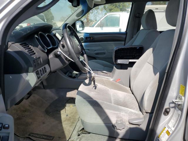 3TMJU4GN2AM095791 - 2010 TOYOTA TACOMA DOUBLE CAB PRERUNNER SILVER photo 7