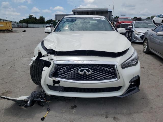 JN1EV7CR4MM752330 - 2021 INFINITI Q50 SENSORY WHITE photo 5