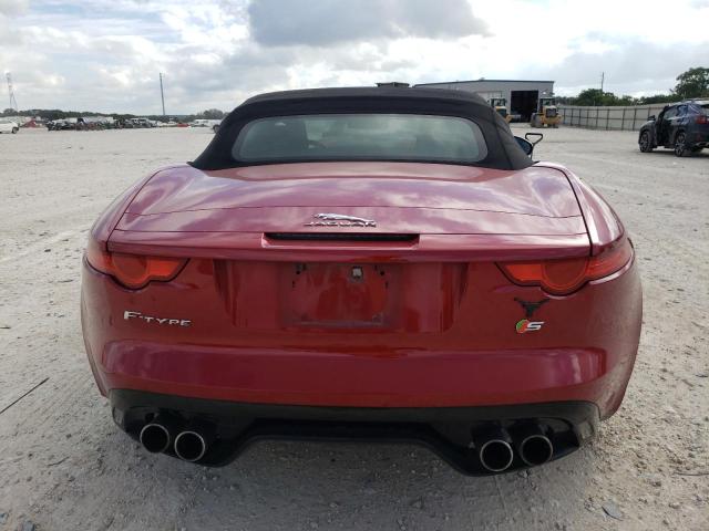 SAJWA6GL4EMK02495 - 2014 JAGUAR F-TYPE V8 S RED photo 6