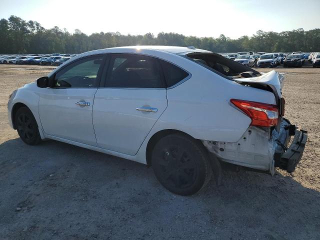 3N1AB7AP2HY260715 - 2017 NISSAN SENTRA S WHITE photo 2