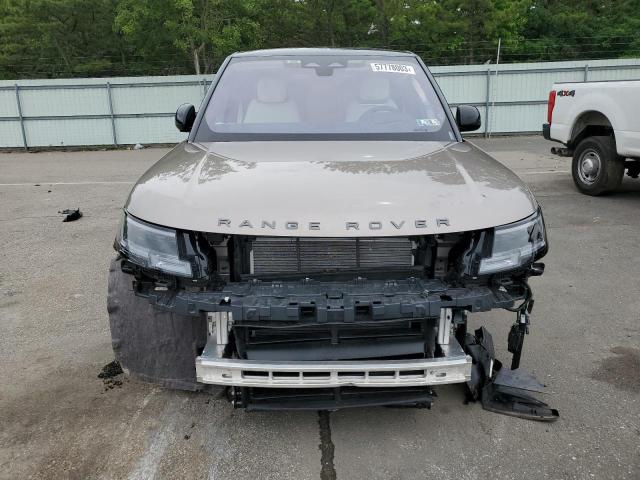 SALK1BE70PA039711 - 2023 LAND ROVER RANGE ROVE AUTOBIOGRAPHY GRAY photo 5