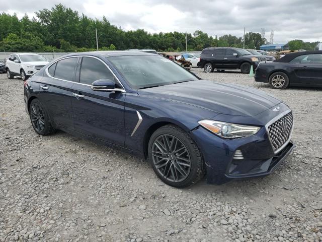 KMTG44LA6KU016988 - 2019 GENESIS G70 PRESTIGE BLUE photo 4