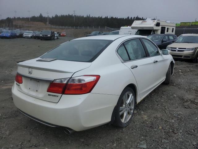 1HGCR2F55DA810016 - 2013 HONDA ACCORD SPORT WHITE photo 4