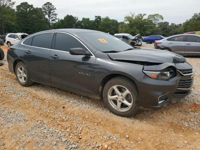 1G1ZB5STXJF221697 - 2018 CHEVROLET MALIBU LS Szary zdjęcie 4