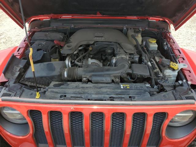 1C4HJXFG0JW223229 - 2018 JEEP WRANGLER RUBICON RED photo 11