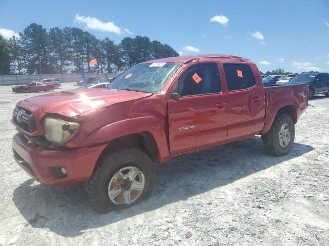 5TFJU4GN0CX014803 - 2012 TOYOTA TACOMA DOUBLE CAB PRERUNNER RED photo 1