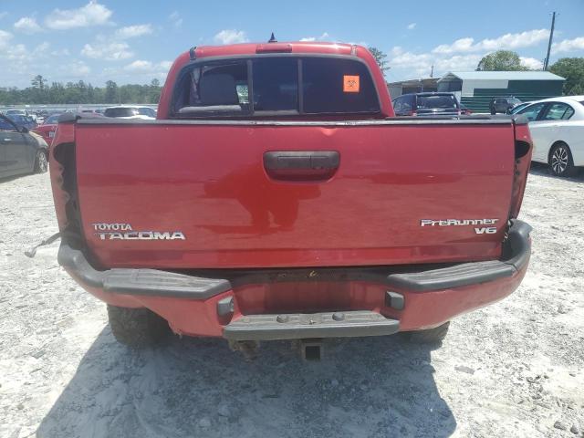 5TFJU4GN0CX014803 - 2012 TOYOTA TACOMA DOUBLE CAB PRERUNNER RED photo 6
