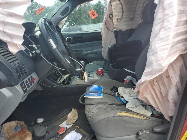 5TFJU4GN0CX014803 - 2012 TOYOTA TACOMA DOUBLE CAB PRERUNNER RED photo 7