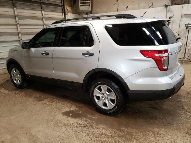 1FM5K8B88EGB84521 - 2014 FORD EXPLORER SILVER photo 2