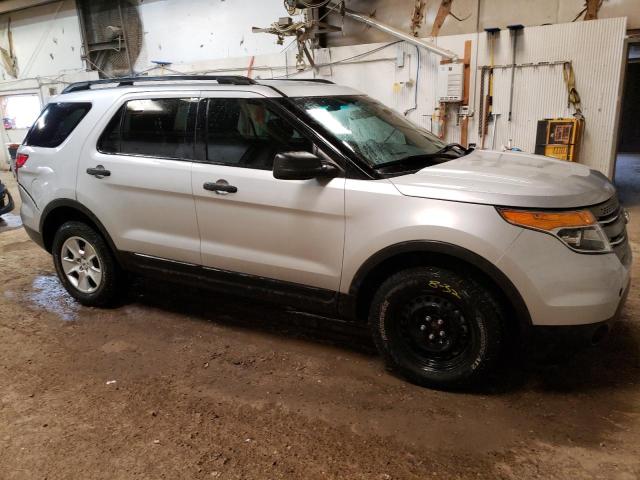 1FM5K8B88EGB84521 - 2014 FORD EXPLORER SILVER photo 4