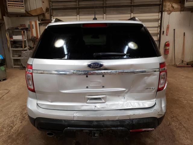 1FM5K8B88EGB84521 - 2014 FORD EXPLORER SILVER photo 6