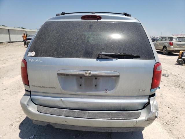 2C4GP44R45R306609 - 2005 CHRYSLER TOWN & COU LX SILVER photo 6