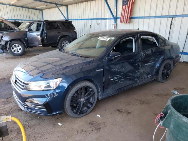 1VWAA7A36JC035352 - 2018 VOLKSWAGEN PASSAT S BLUE photo 1