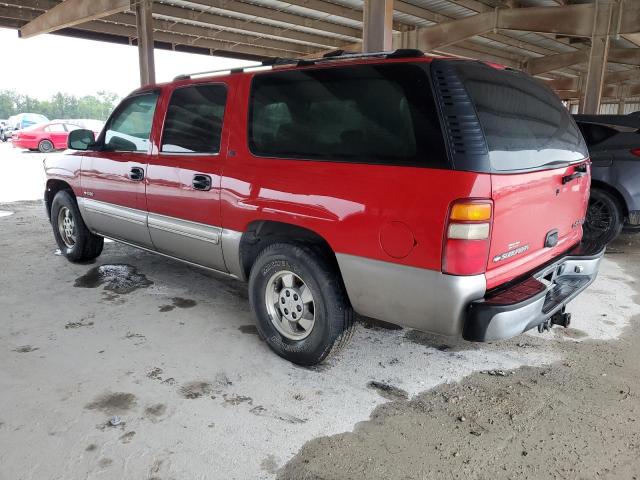 3GNEC16T2YG159413 - 2000 CHEVROLET SUBURBAN C1500 RED photo 2