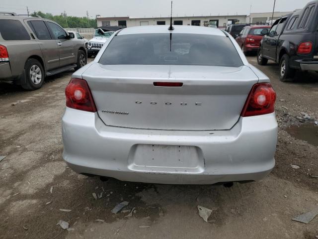 1B3BD2FG5BN524409 - 2011 DODGE AVENGER LUX SILVER photo 6