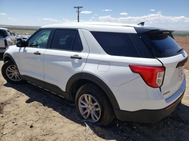 1FM5K8AB6LGD00406 - 2020 FORD EXPLORER POLICE INTERCEPTOR 白色 照片 2