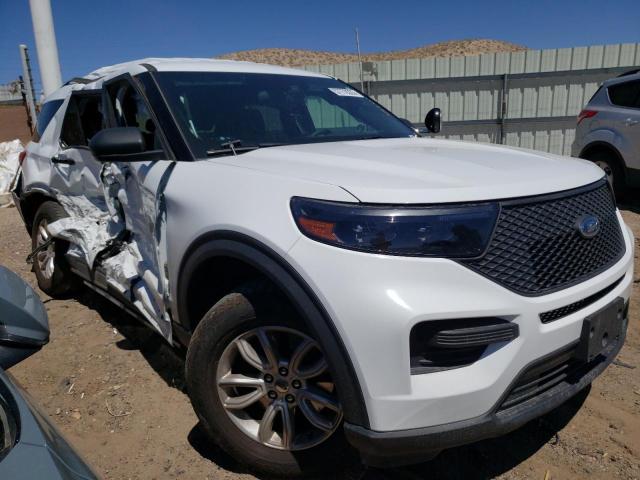 1FM5K8AB6LGD00406 - 2020 FORD EXPLORER POLICE INTERCEPTOR 白色 照片 4