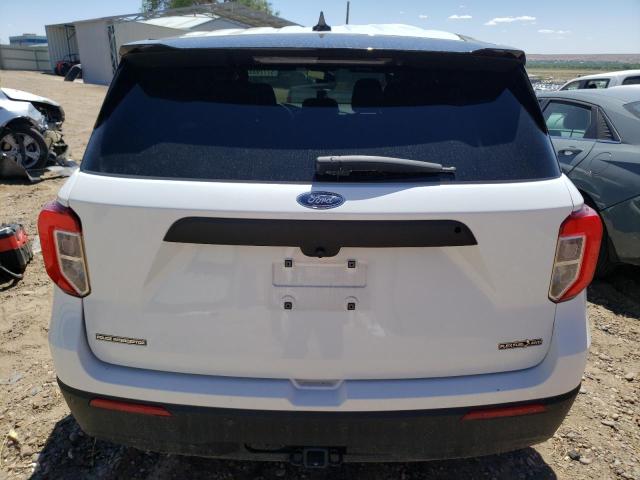 1FM5K8AB6LGD00406 - 2020 FORD EXPLORER POLICE INTERCEPTOR 白色 照片 6