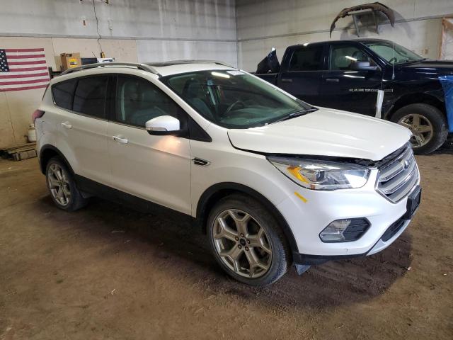 1FMCU9J95KUC32409 - 2019 FORD ESCAPE TITANIUM Blanco foto 4