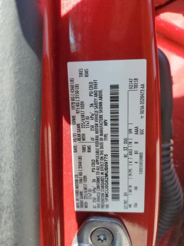 1FMCU0G62MUB09775 - 2021 FORD ESCAPE SE RED photo 12