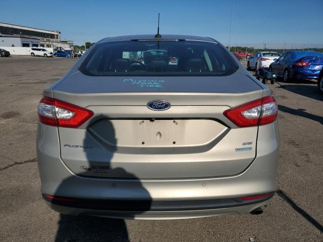 3FA6P0HD7FR248659 - 2015 FORD FUSION SE TAN photo 6