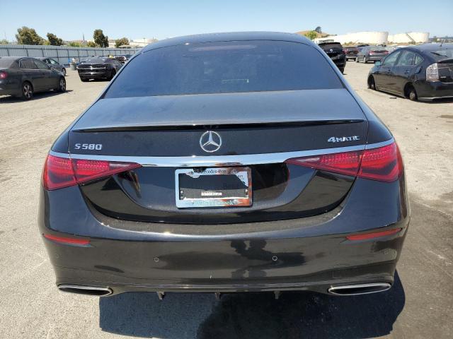 W1K6G7GB7MA056271 - 2021 MERCEDES-BENZ S 580 4MATIC BLACK photo 6