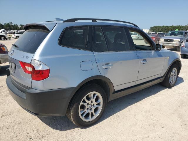 WBXPA73455WC51951 - 2005 BMW X3 2.5I TURQUOISE photo 3