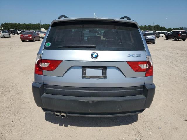 WBXPA73455WC51951 - 2005 BMW X3 2.5I TURQUOISE photo 6