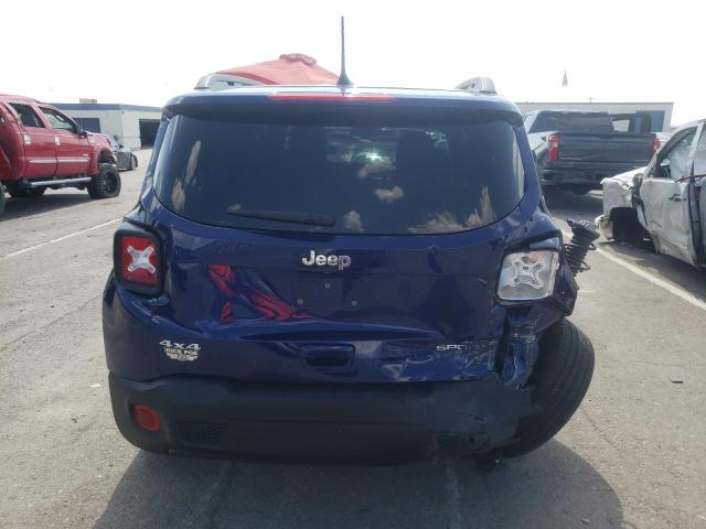 ZACNJDAB0MPM53493 - 2021 JEEP RENEGADE SPORT BLUE photo 6