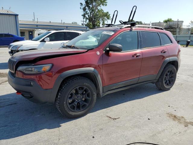 1C4PJMBX5KD103892 - 2019 JEEP CHEROKEE TRAILHAWK MAROON photo 1