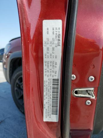 1C4PJMBX5KD103892 - 2019 JEEP CHEROKEE TRAILHAWK MAROON photo 13