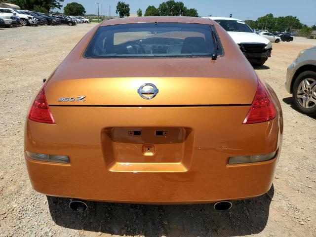 JN1AZ34D36M331569 - 2006 NISSAN 350Z COUPE ORANGE photo 6