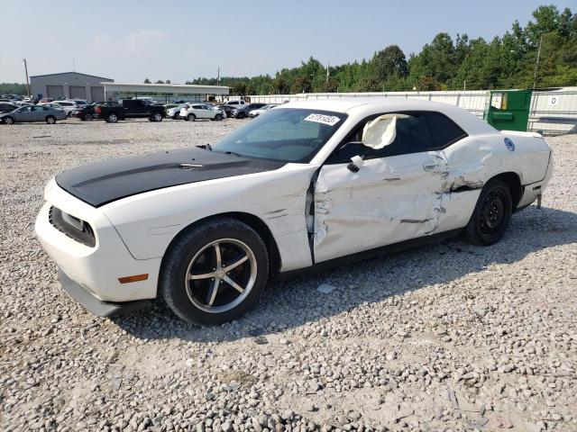 2B3CJ4DV8AH137239 - 2010 DODGE CHALLENGER SE WHITE photo 1