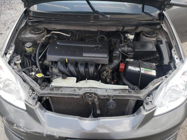 2T1KR38EX4C312063 - 2004 TOYOTA COROLLA MA XR GRAY photo 11
