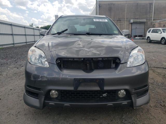 2T1KR38EX4C312063 - 2004 TOYOTA COROLLA MA XR GRAY photo 5