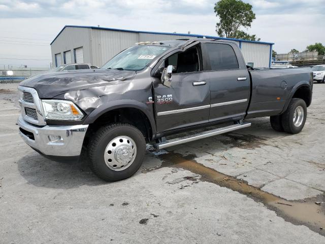 3C63RRJL2EG325890 - 2014 RAM 3500 LARAMIE GRAY photo 1