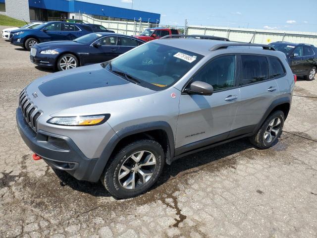 1C4PJMBS3FW512343 - 2015 JEEP CHEROKEE TRAILHAWK 灰色 照片 1