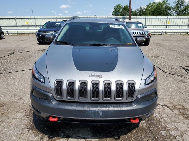 1C4PJMBS3FW512343 - 2015 JEEP CHEROKEE TRAILHAWK 灰色 照片 5
