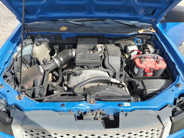 1GCCS13E278142558 - 2007 CHEVROLET COLORADO BLUE photo 11