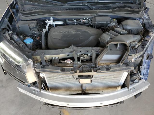 5FNYF8H51NB031993 - 2022 HONDA PASSPORT EXL Mavi foto 11