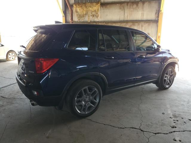 5FNYF8H51NB031993 - 2022 HONDA PASSPORT EXL Mavi foto 3