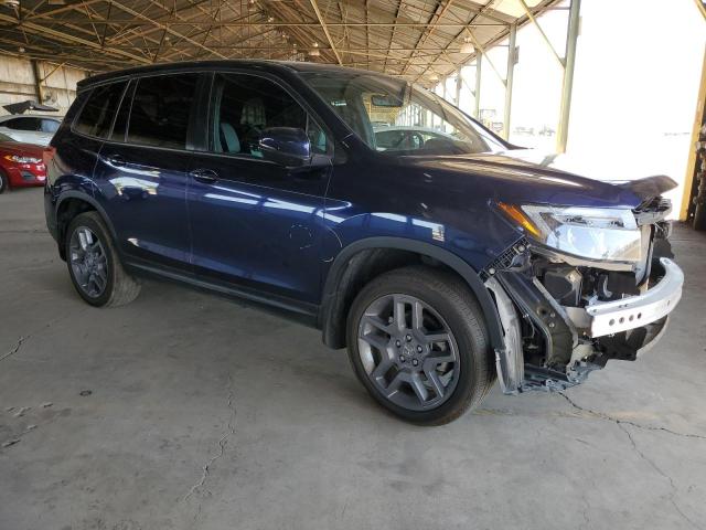 5FNYF8H51NB031993 - 2022 HONDA PASSPORT EXL Mavi foto 4