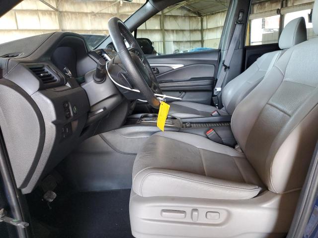 5FNYF8H51NB031993 - 2022 HONDA PASSPORT EXL Mavi foto 7