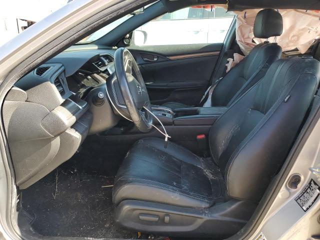 SHHFK7H7XJU423944 - 2018 HONDA CIVIC EXL SILVER photo 7