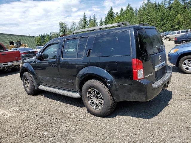 5N1AR18W55C739343 - 2005 NISSAN PATHFINDER LE 黑色 照片 2