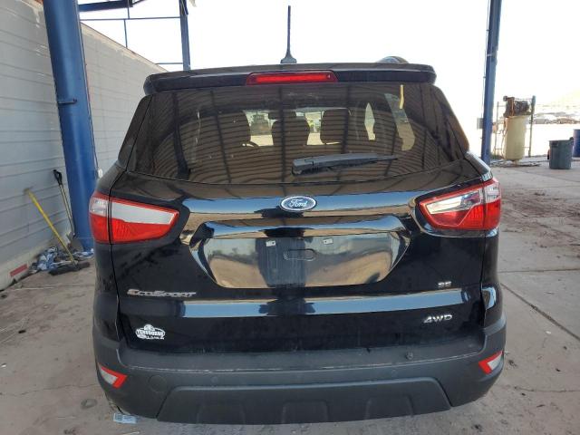 MAJ6S3GL7KC299242 - 2019 FORD ECOSPORT SE შავი ფოტო 6